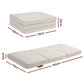 Foldable Mattress Fleece Portable 3 fold Folding Foam Mattresses