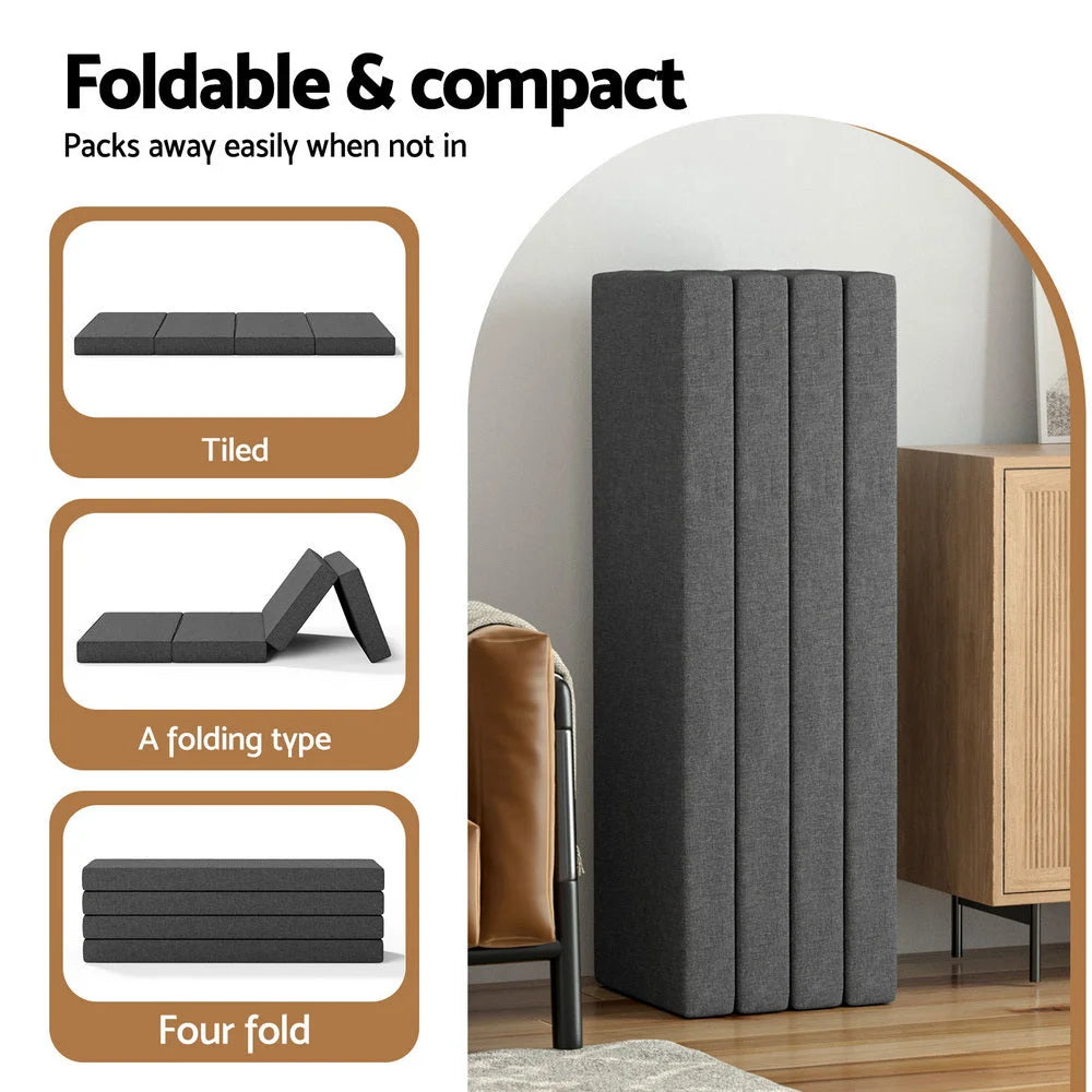 Giselle Bedding Foldable Mattress Folding Foam Mattresses