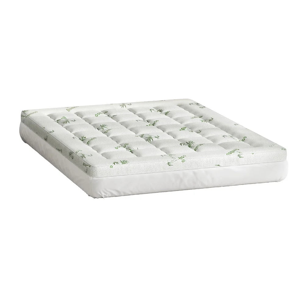 Mattress Topper Pillowtop Bamboo 7 5cm Queen giselle bedding