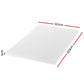 Foam 5cm mattress topper with foam layer and stitched cover