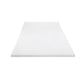 Foam 5cm mattress topper with pocket spring construction and fabric cover