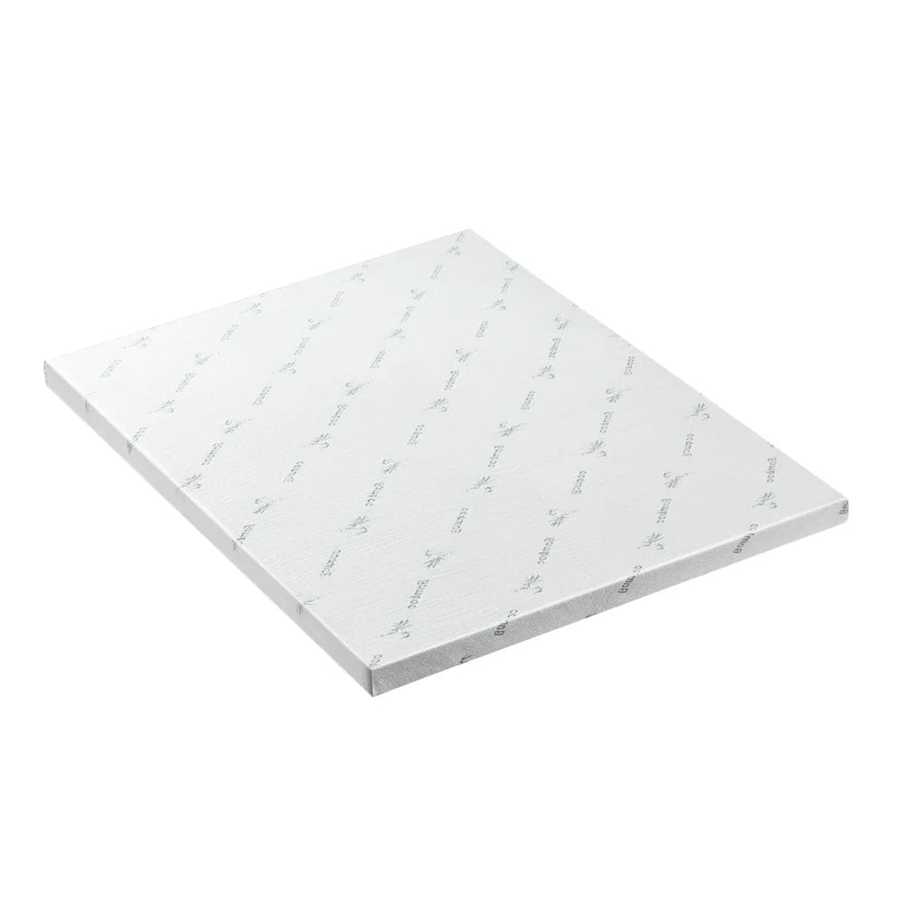 Foam 8cm mattress topper with cooling gel layer and cover texture