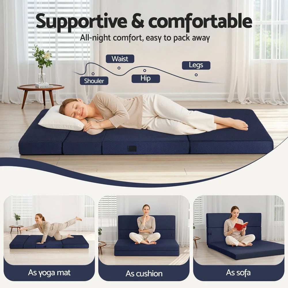 Giselle Foldable Mattress Folding Foam Mattresses Portable
