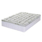 Bamboo 11cm mattress topper with mattress cushioning and stitched sides