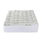 Mattress topper with pillowtop toppers queen