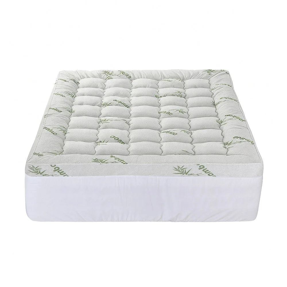 Mattress topper with pillowtop toppers queen