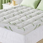 Bamboo 11cm mattress topper with ventilated gel foam surface