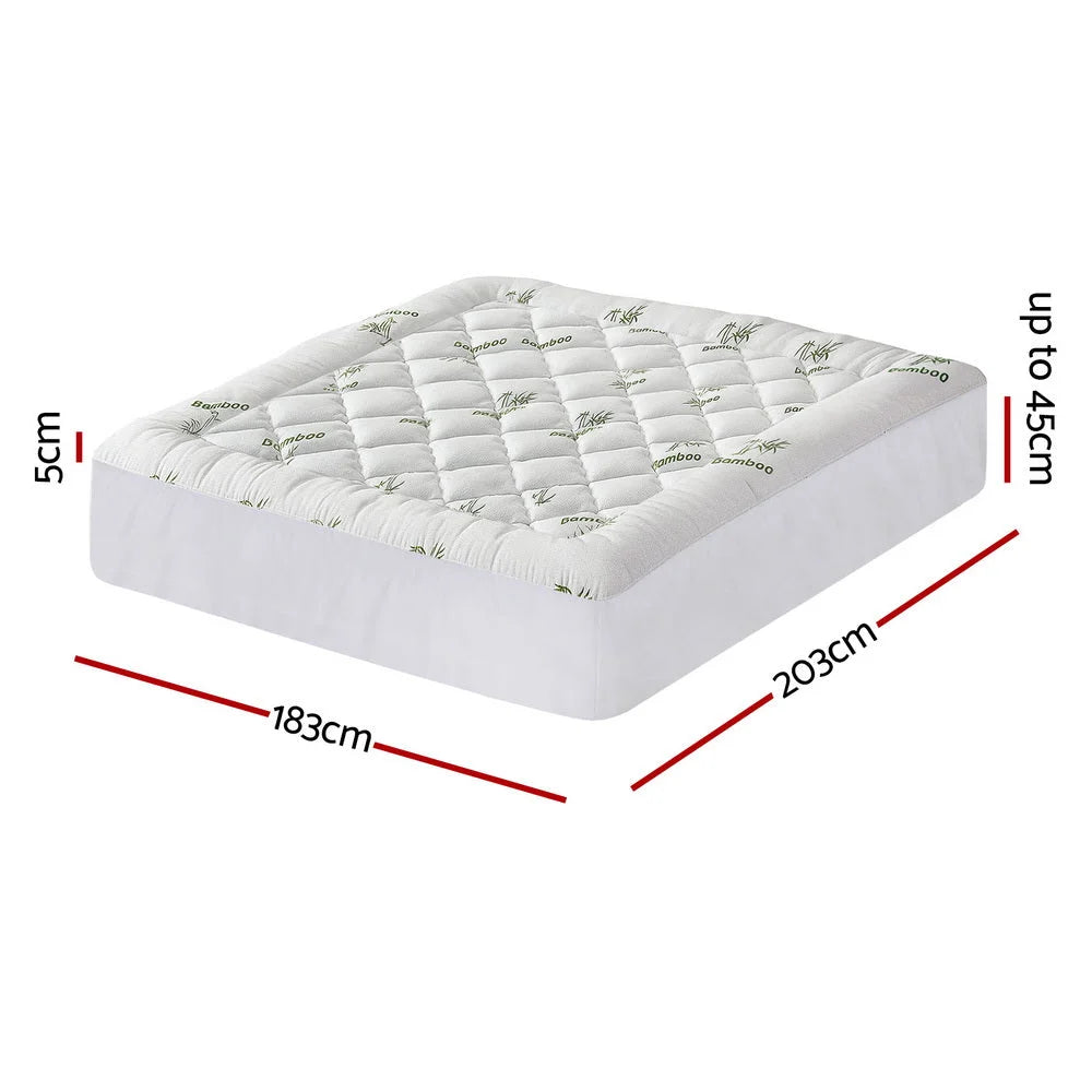 King pillowtop mattress topper