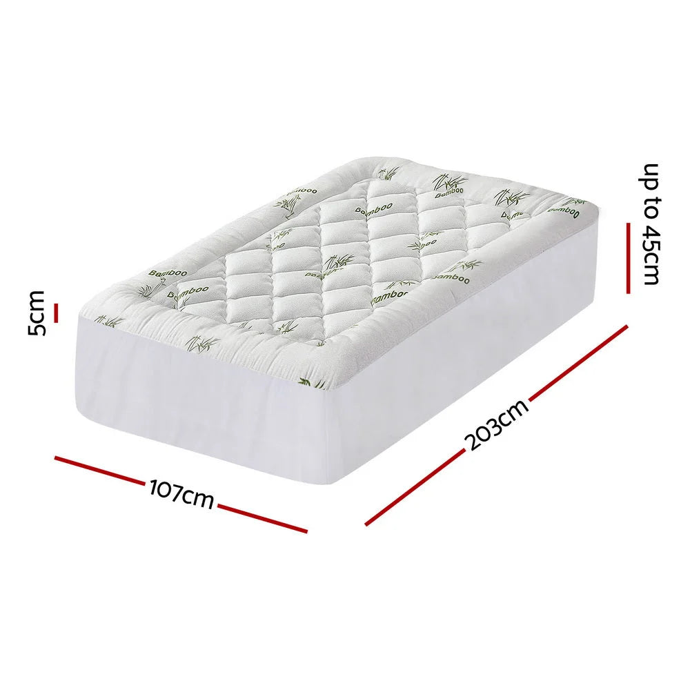 Mattress with topper pillowtop toppers king