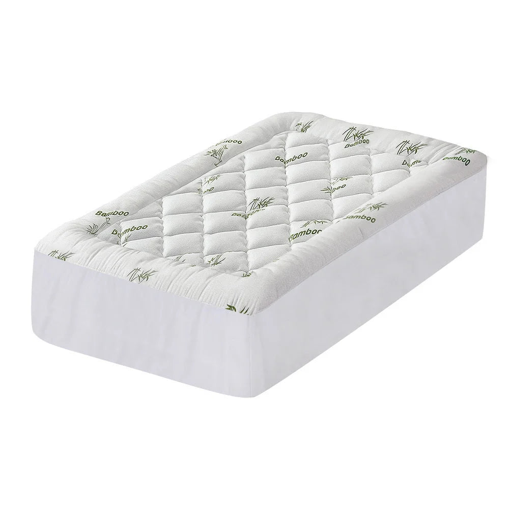Bamboo 5cm mattress for bedroom sleeping setup