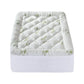 Mattress topper with pillowtop toppers king single bedroom