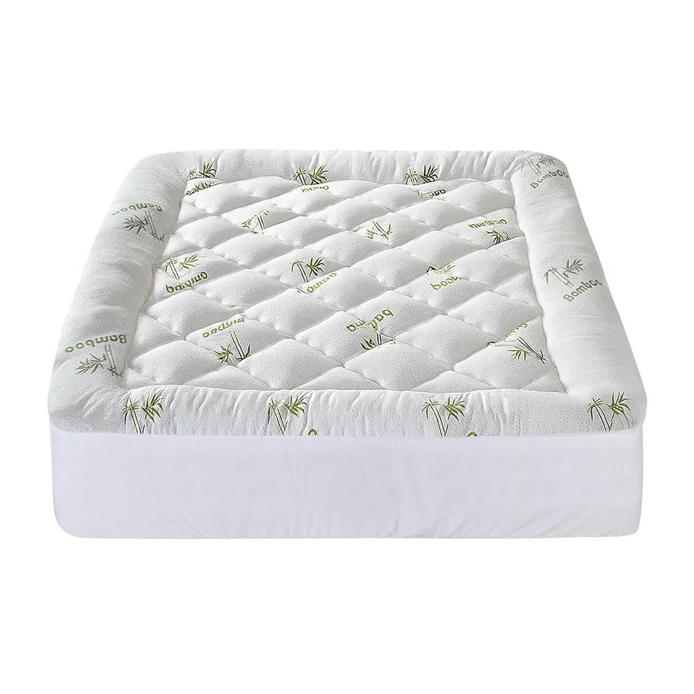 Giselle Mattress Topper 5cm Pillowtop toppers Bamboo Queen
