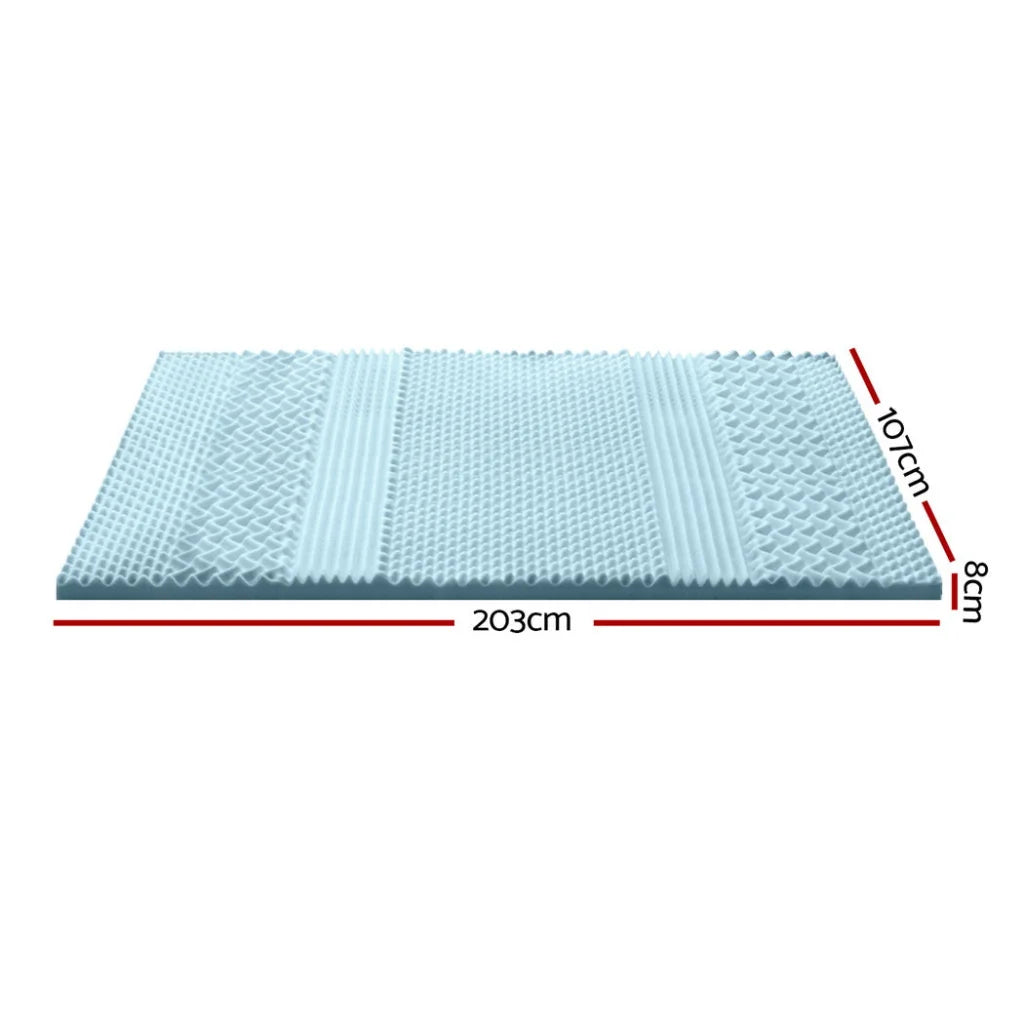 Giselle Memory Foam Mattress Topper 7