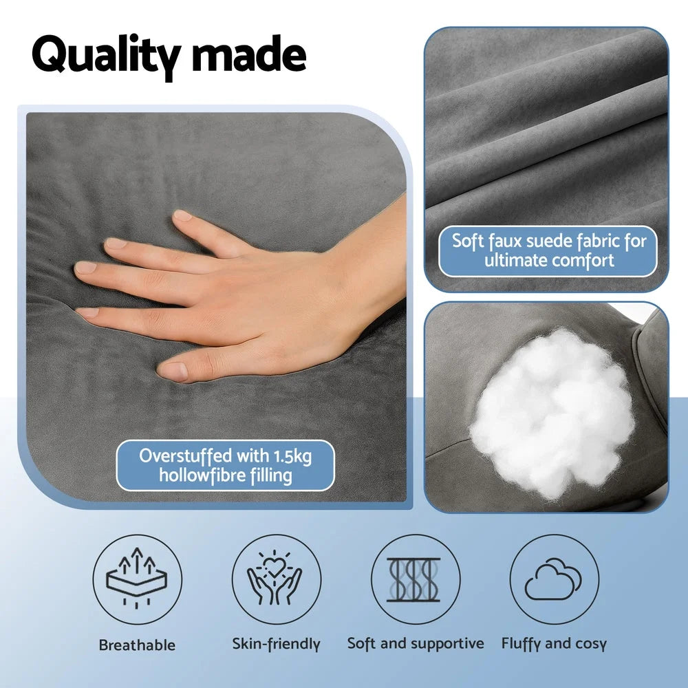 Giselle Reading Pillow Back Rest Lumbar Support Cushion