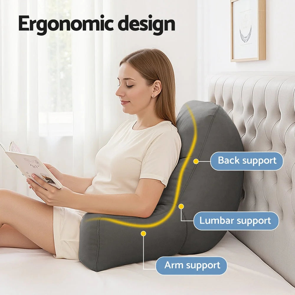 Giselle Reading Pillow Back Rest Lumbar Support Cushion