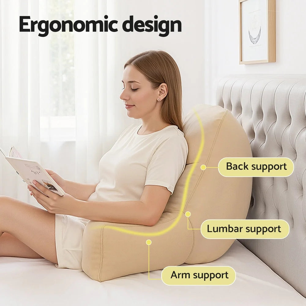 Giselle Reading Pillow Back Rest Lumbar Support Cushion