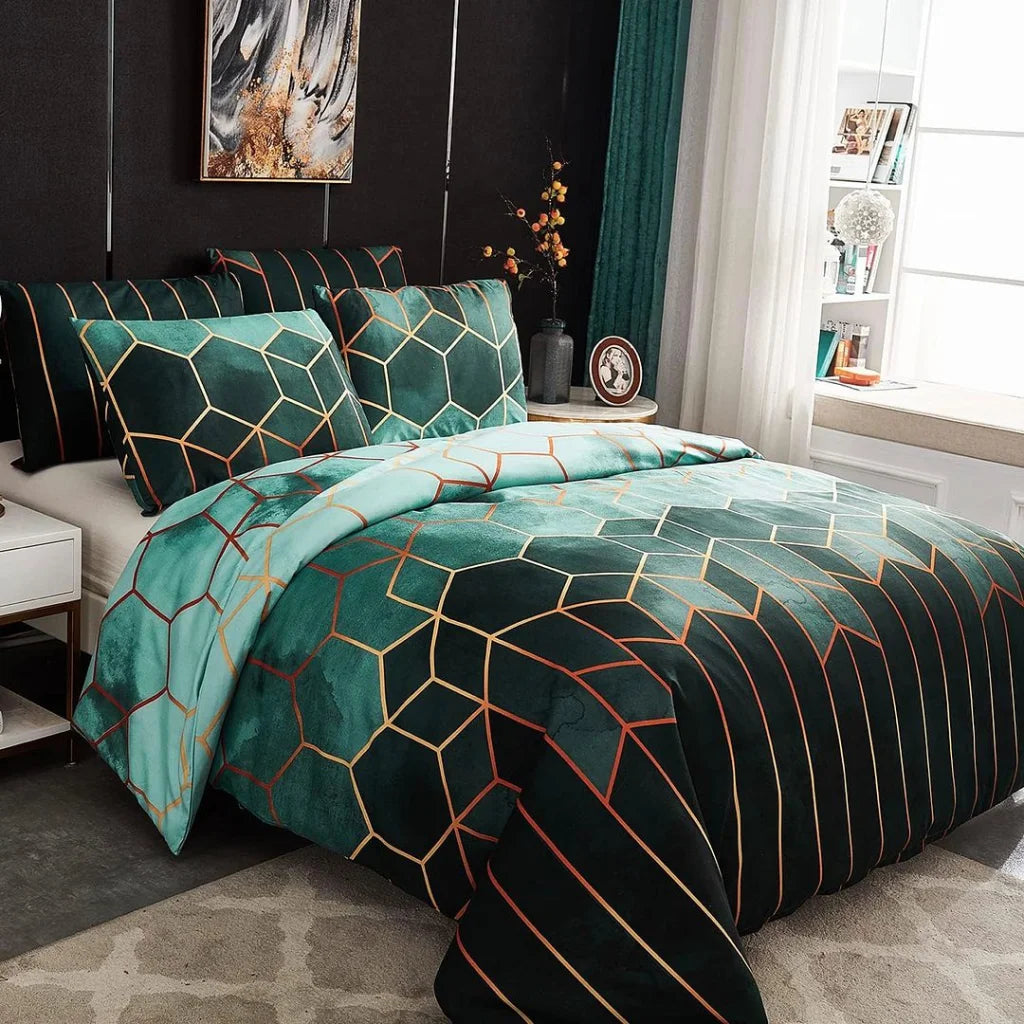 Giverny Quilt Cover Set - Super King Size - Home & Garden