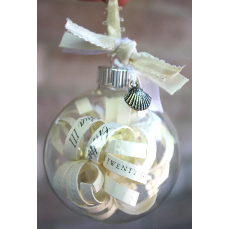 Glass Bauble 50 Pack - 10cm Round Clear with Silver Cap