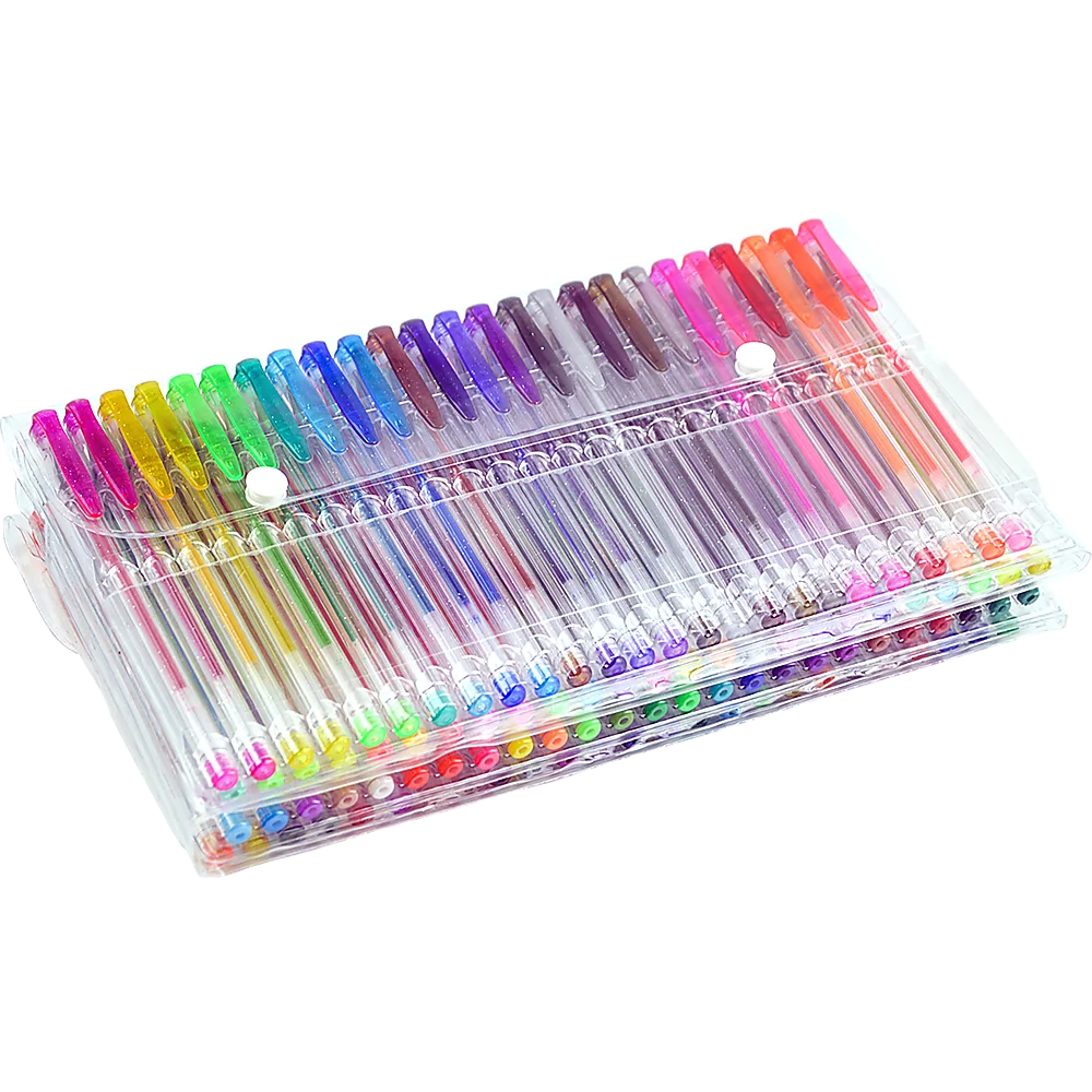 Glitter Gel Pens 100 Pack with 2.5X More Ink - Craft Kids &