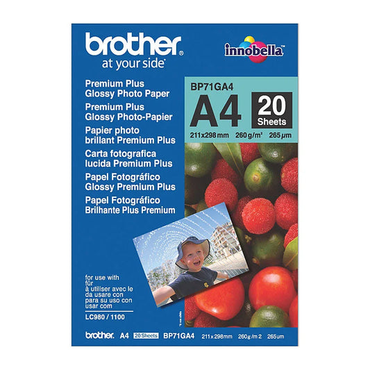 Glossy Paper BROTHER BP71GA4
