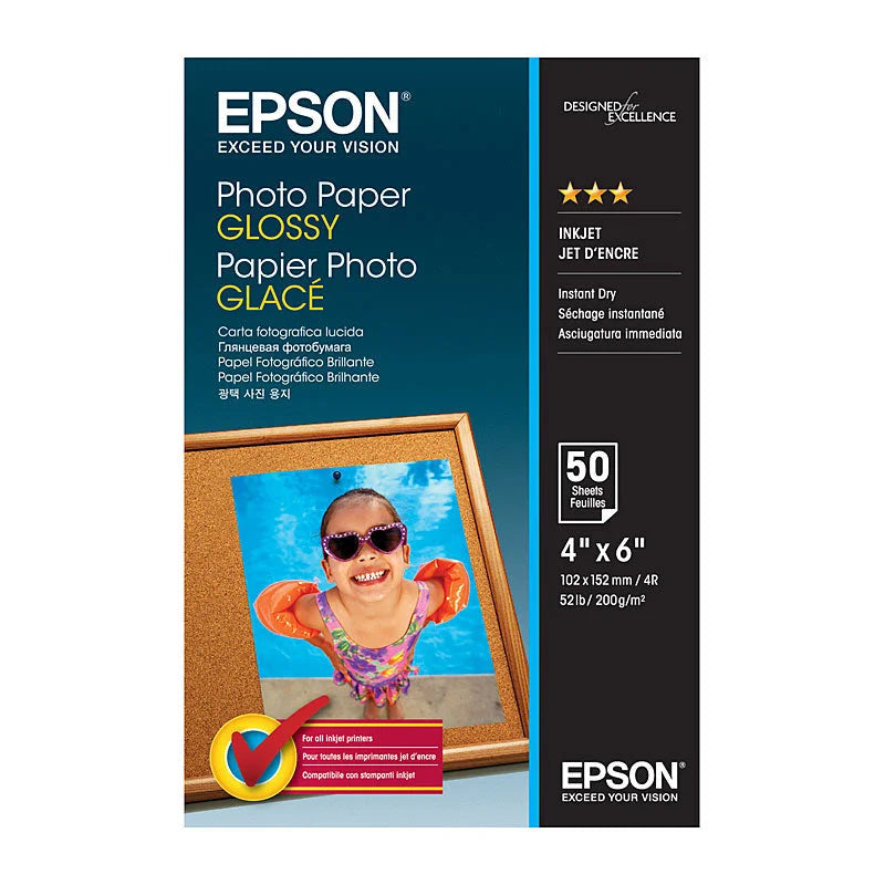 Glossy Photo Paper 4x6 - EPSON S042547