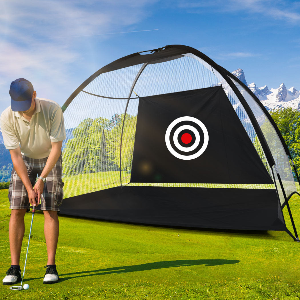 Centra 3M Golf Practice Net Hitting Black