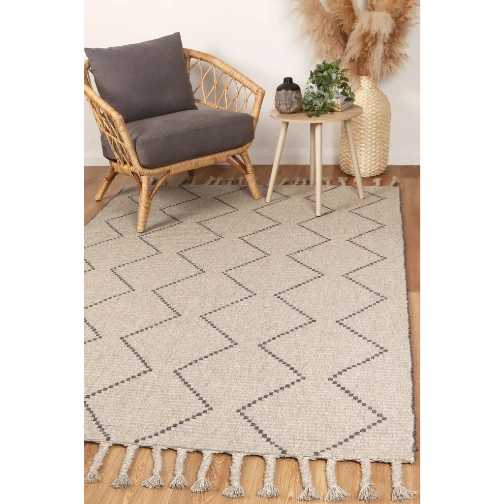 Goa D2 ASH Rug - 240x330 - Home & Garden