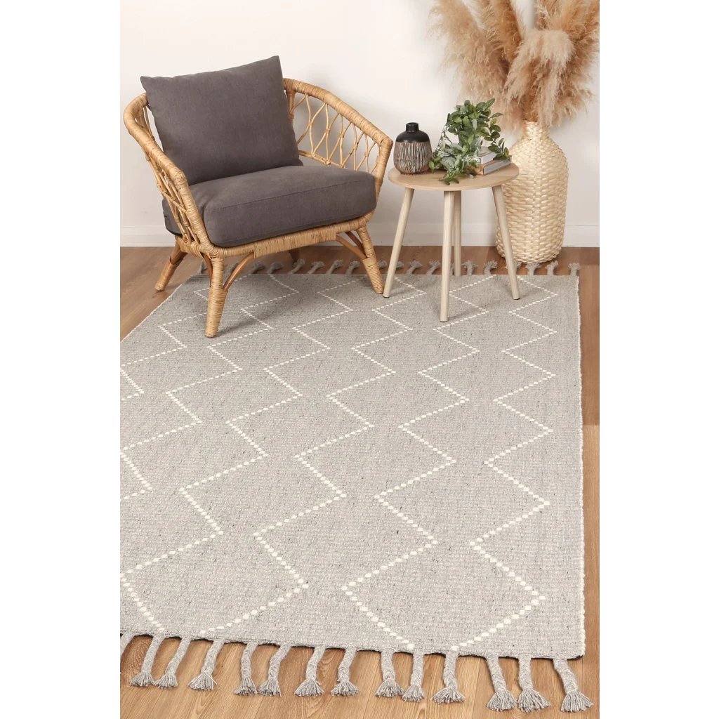 Goa D2 GREY Rug - 300x400 - Home & Garden