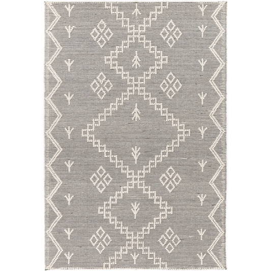 Goa D5 CREAM Rug (No Tassel) - 300x400 - Home & Garden