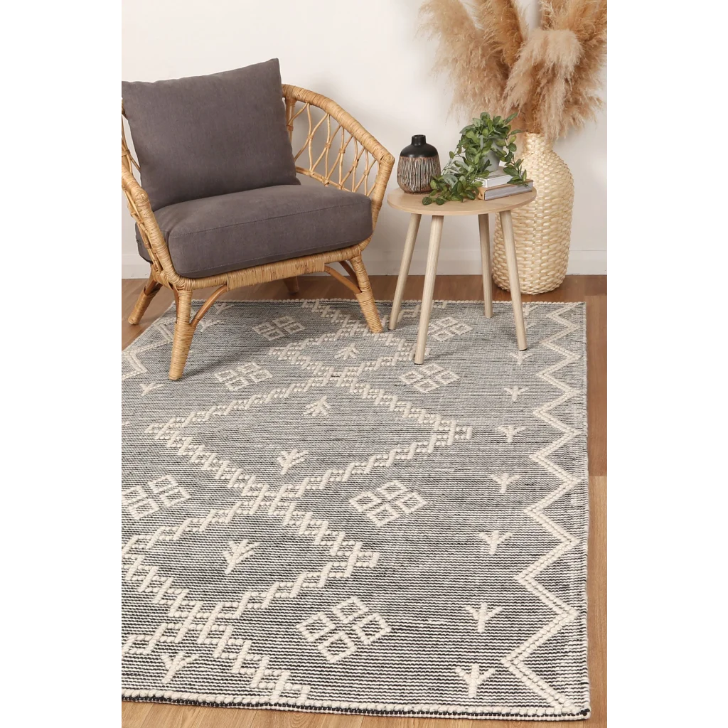 Goa D5 CREAM Rug (No Tassel) - 300x400 - Home & Garden