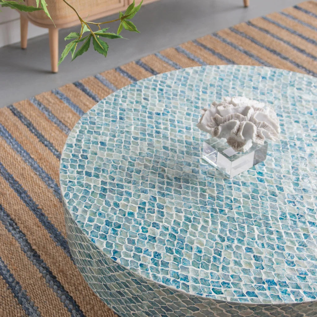 GOA SHELL COFFEE TABLE - Furniture > Living Room > Coffee