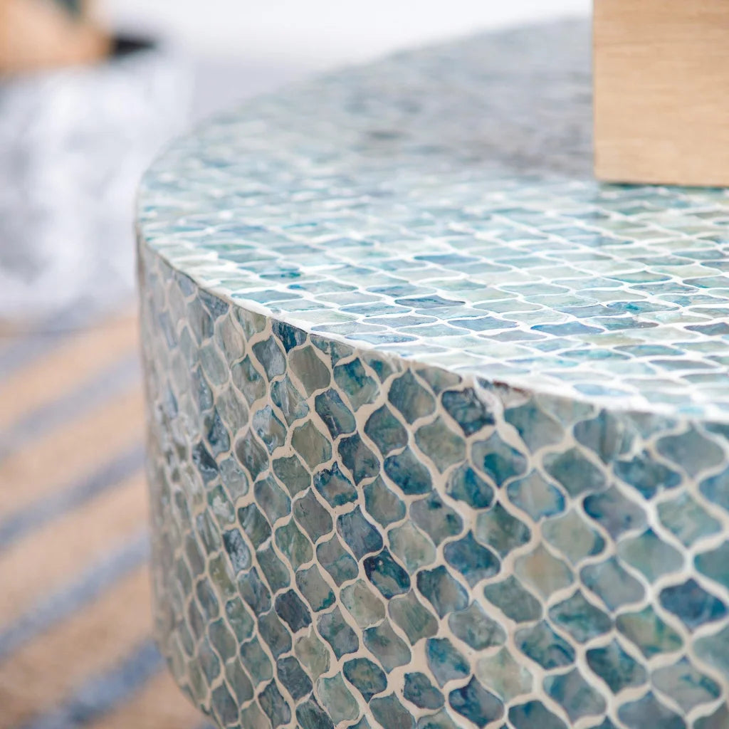 GOA SHELL COFFEE TABLE - Furniture > Living Room > Coffee