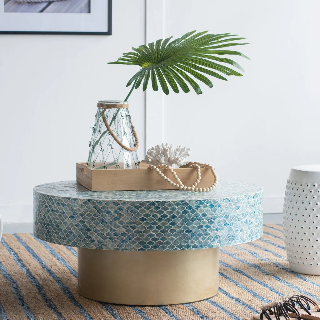 GOA SHELL COFFEE TABLE - Furniture > Living Room > Coffee
