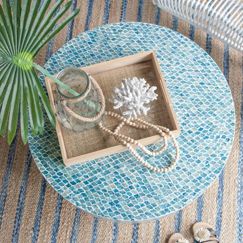 GOA SHELL COFFEE TABLE - Furniture > Living Room > Coffee
