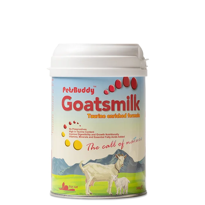 Goat Milk Taurine Enriched Formula for Cats 300g