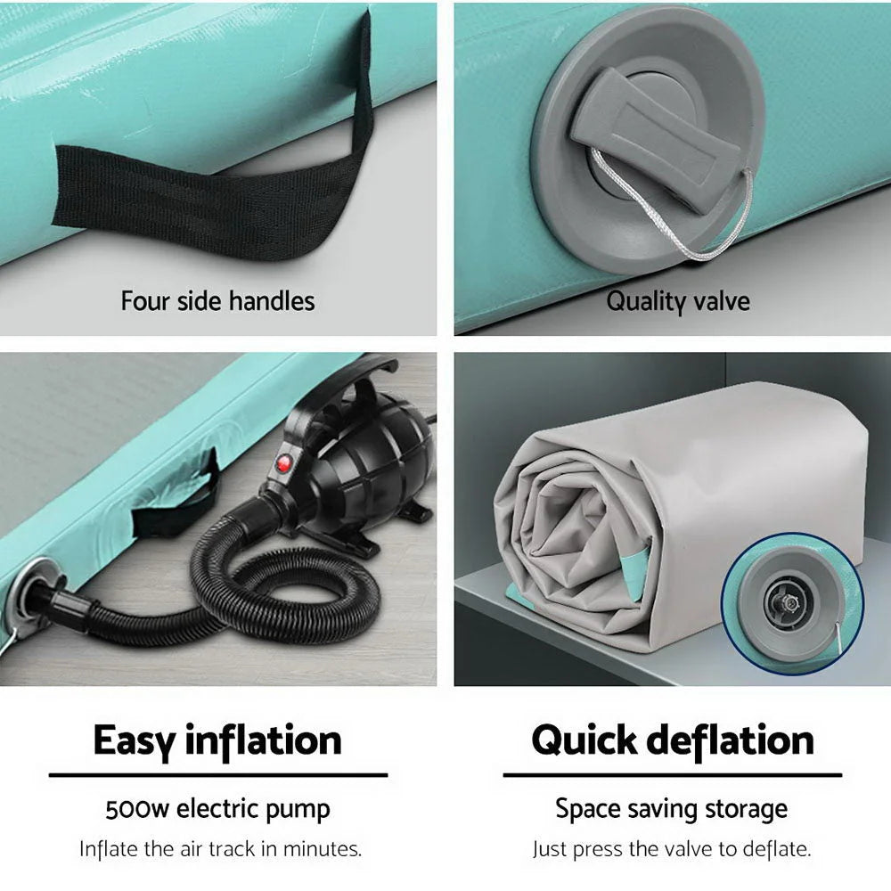 GoFun Inflatable Air Track Mat 3X1M with Pump Tumbling