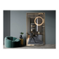 Gold Beaded Framed Mirror - X Large 190cm x 100cm - Home &