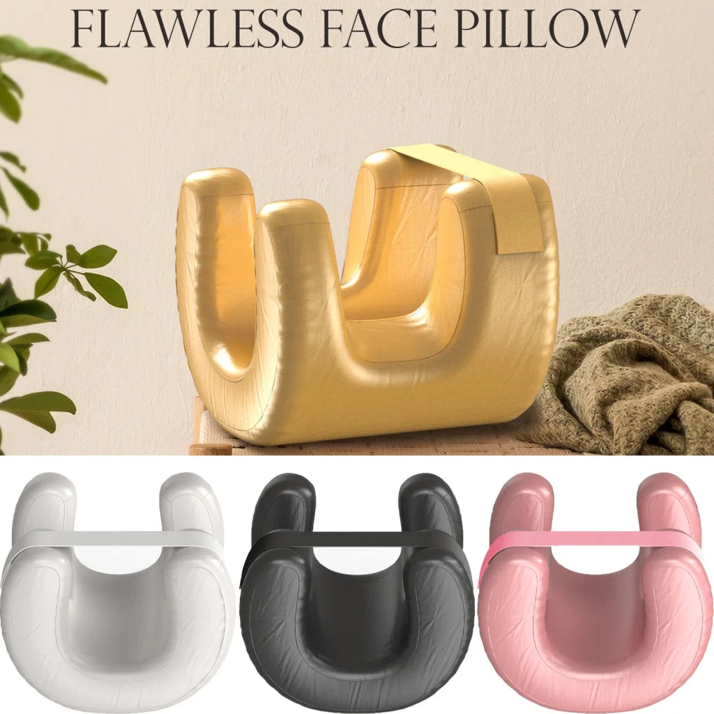 Gold Beauty Sleep Pillow - Contoured Memory Foam Pillow