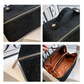 Gold Elegant Glitter Cosmetic Bag with Zipper and Handle