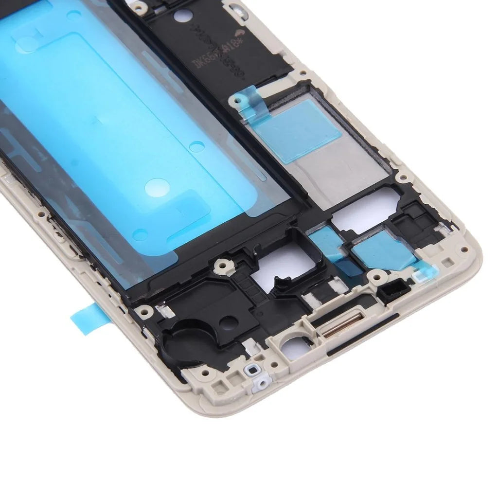 Gold Front Housing LCD Frame Bezel For Samsung Galaxy