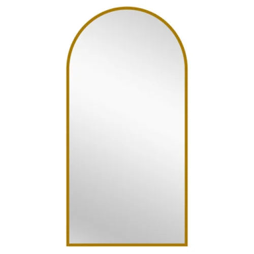Gold Metal Arch Mirror X Large 100cm 200cm