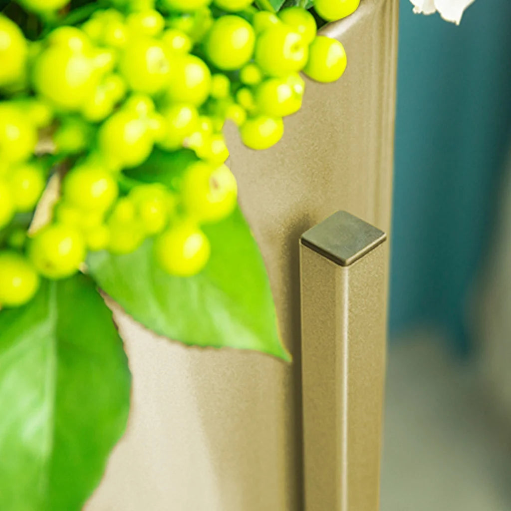 Gold Metal Plant Stand 2X 45CM with Flower Pot Holder Corner Shelving Rack Indoor Display
