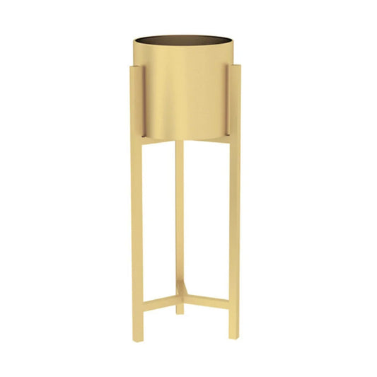 Gold Metal Plant Stand 60cm with Flower Pot Holder Corner Shelving Rack Indoor Display