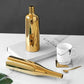 Gold Plated Ceramic Flower Vase - Desktop Decorative