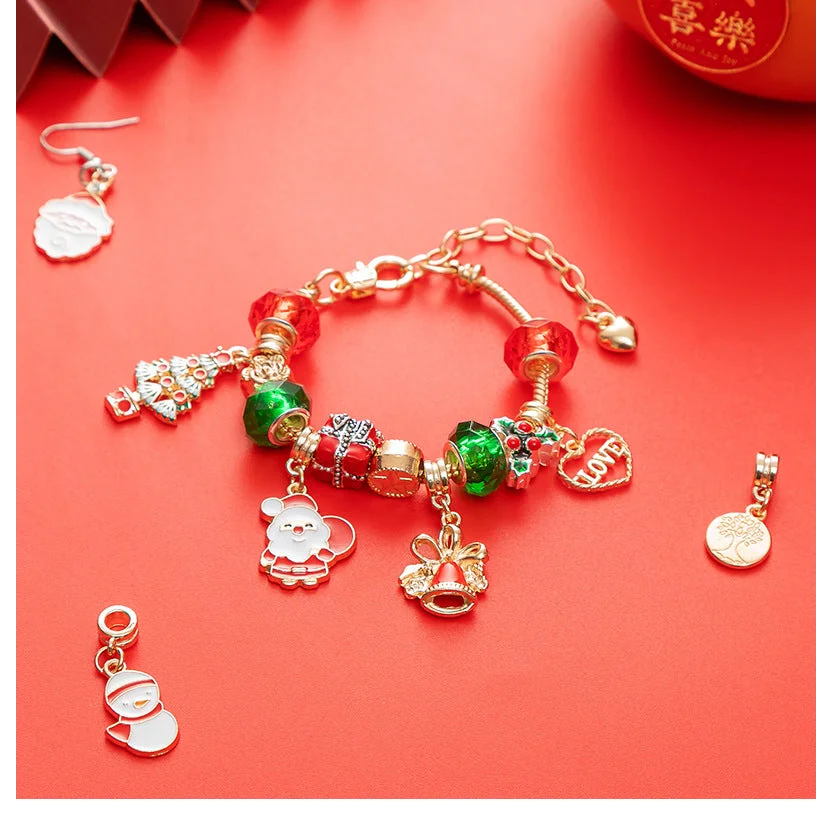 Golden 44-Piece Assorted Christmas Baubles Set with Elegant