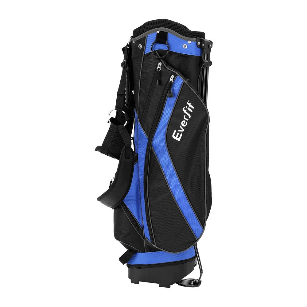 Golf Bag Stand 6-Way Dividers with Insulated Carry &