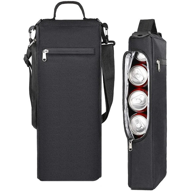 Golf Beer and Soda Insulated Cooler Bag with Shoulder Strap