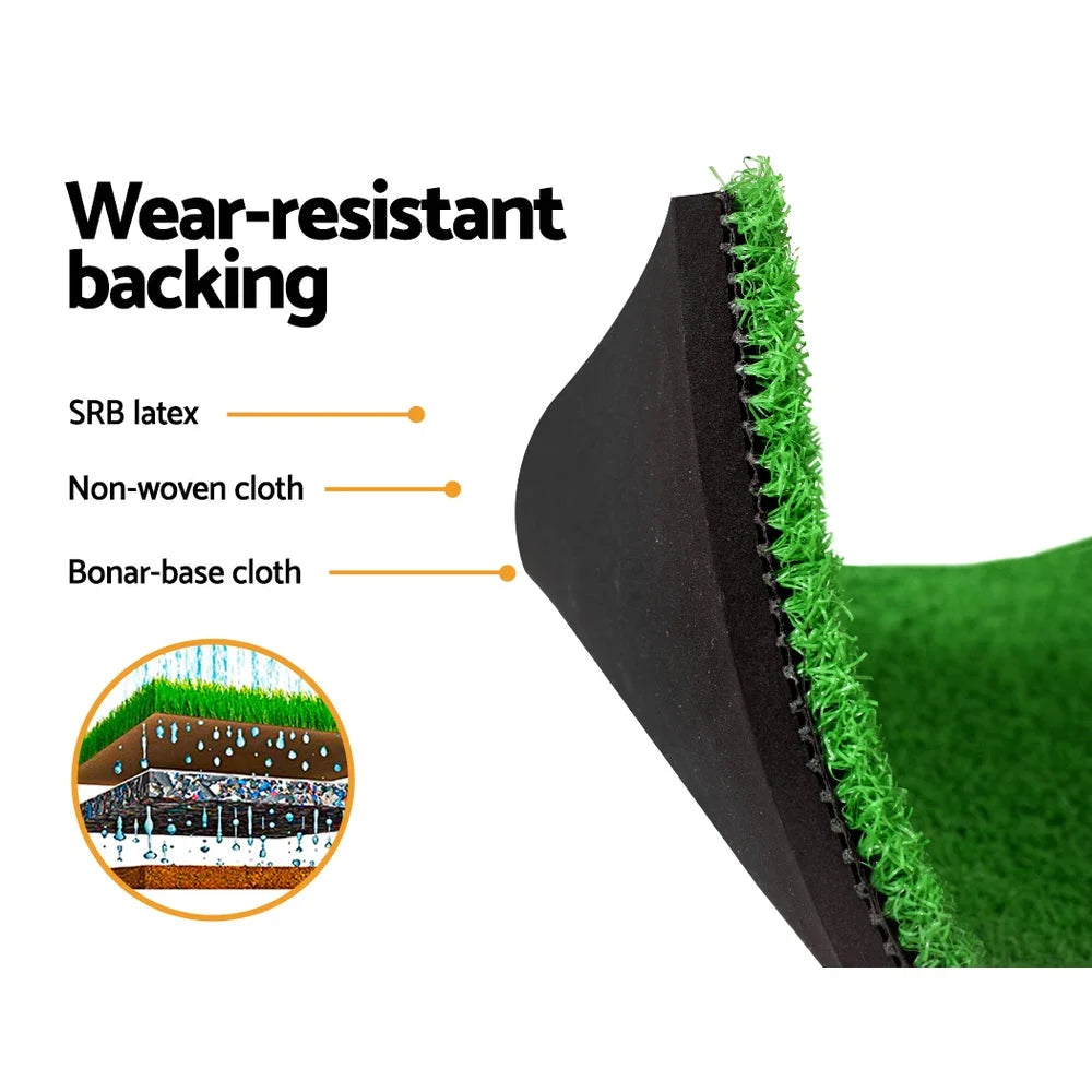 Golf Hitting Practice Mat 80x60cm Portable Driving Range