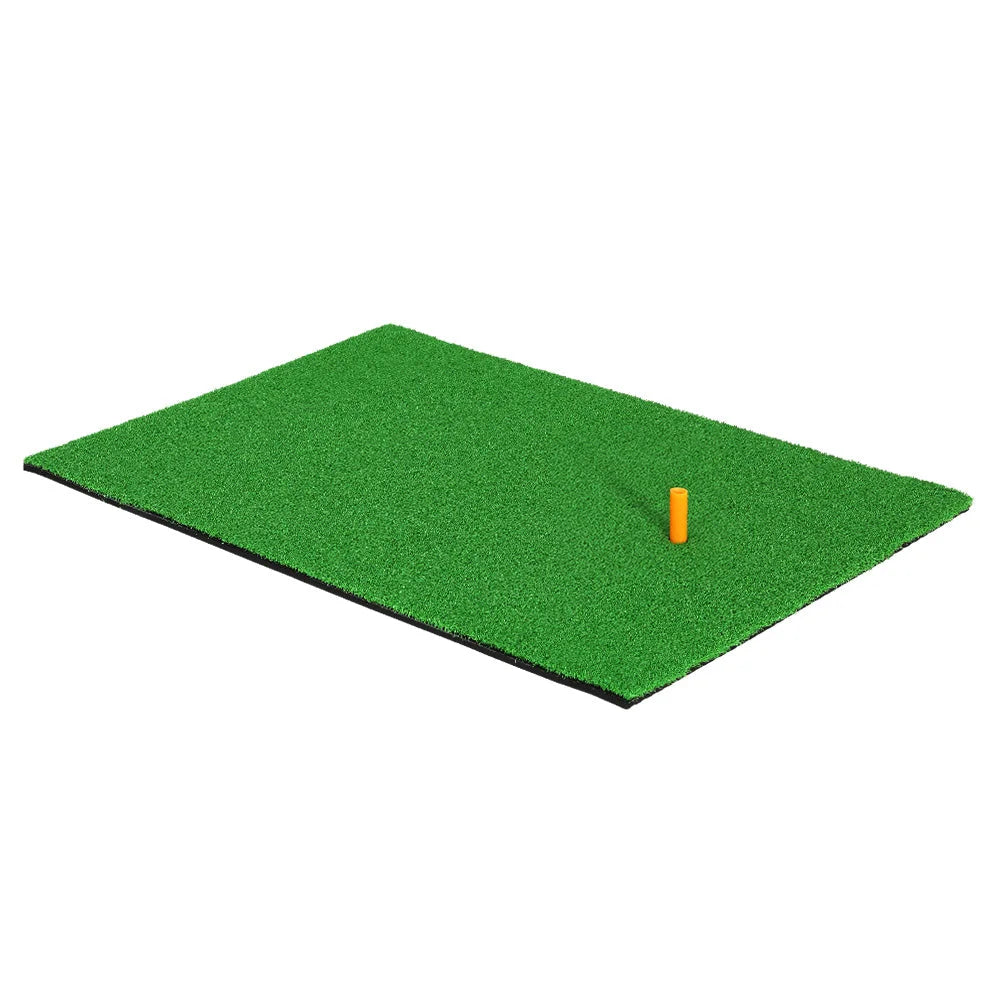 Golf Hitting Practice Mat 80x60cm Portable Driving Range