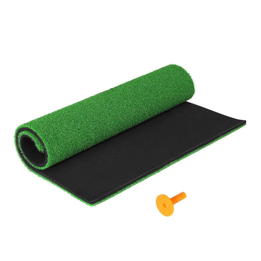Golf Hitting Practice Mat 80x60cm Portable Driving Range